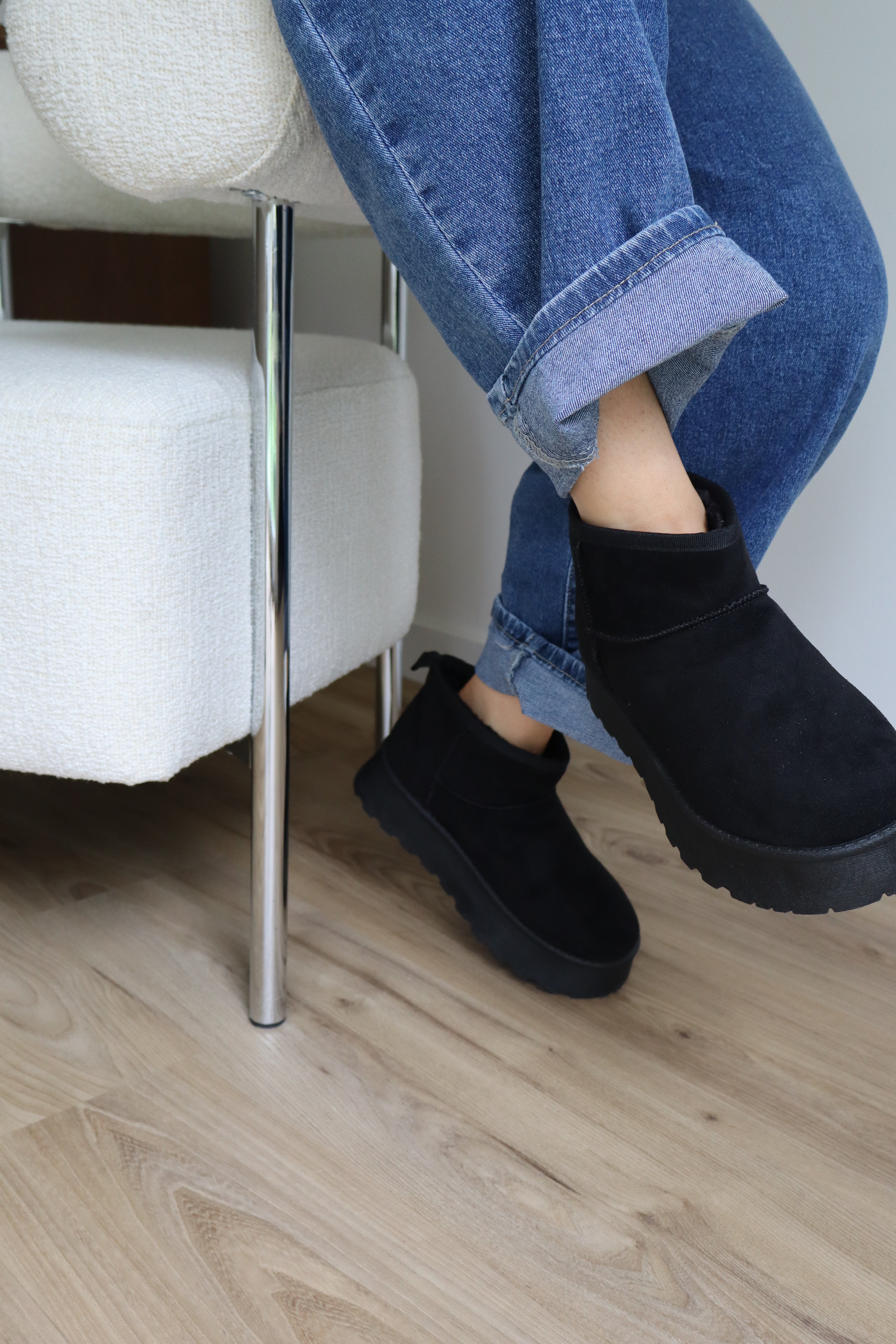 BOTTINES FOURRÉES HELENA NOIRES