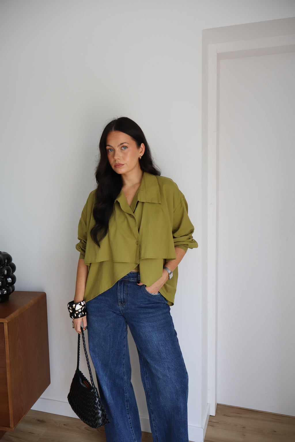 CHEMISE APPOLINE OLIVE