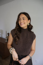 PULL MARRON NINON