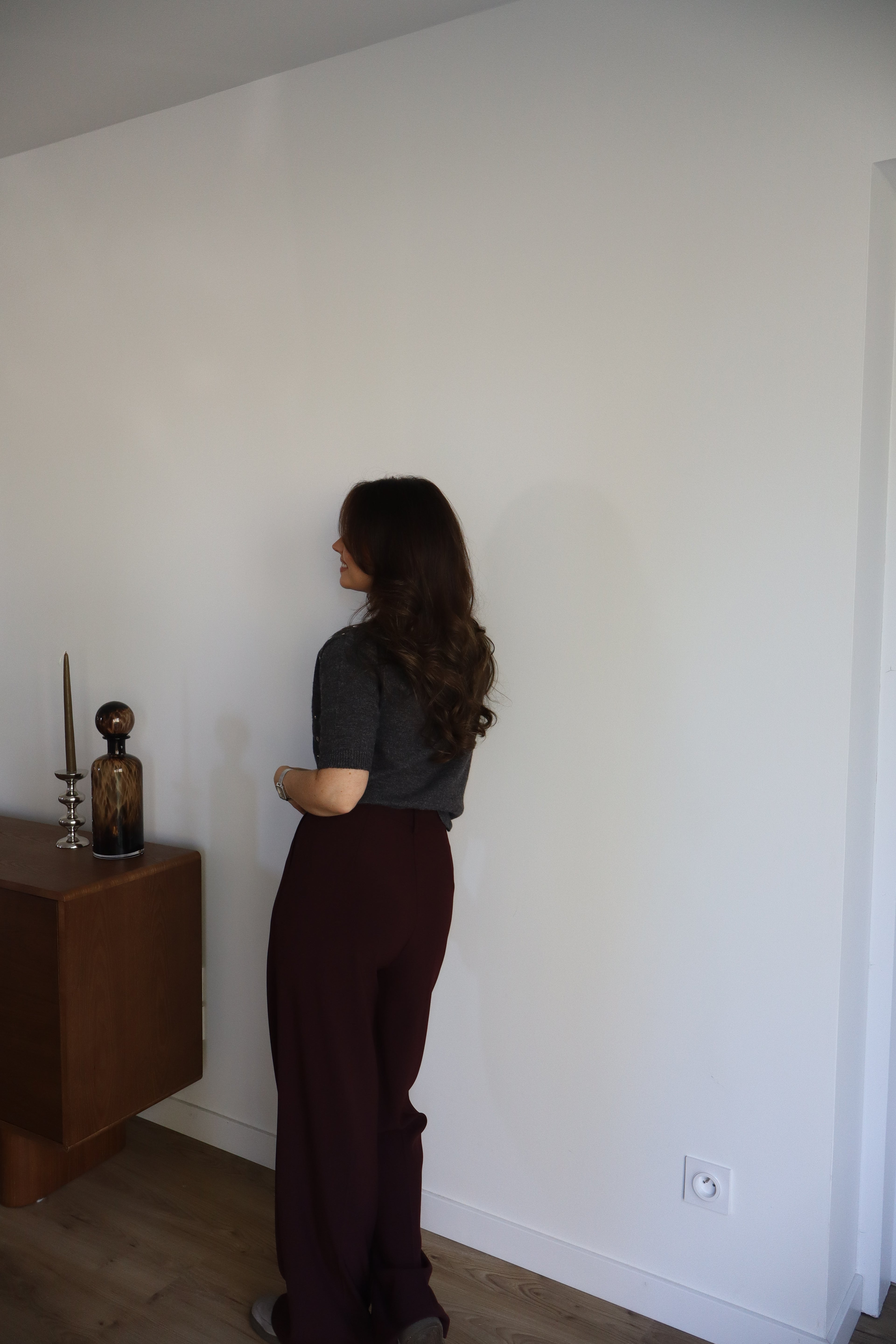 PANTALON BORDEAUX ROXANE