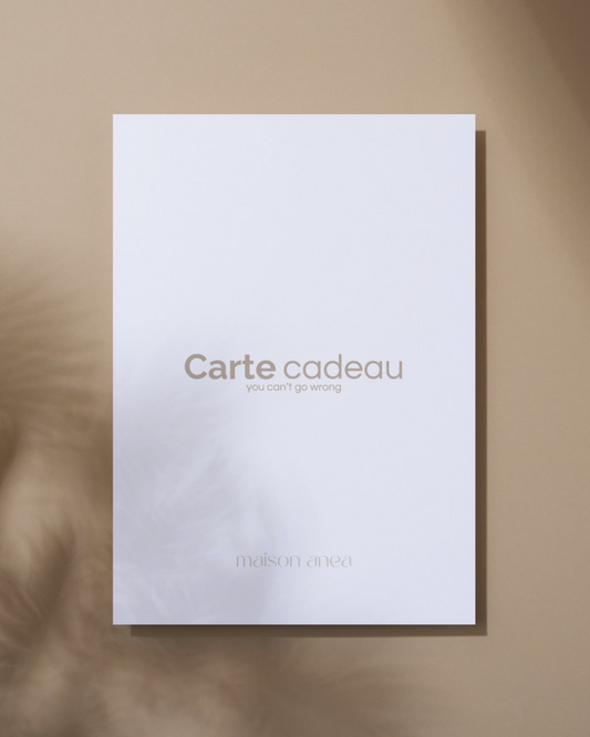 CARTE CADEAU