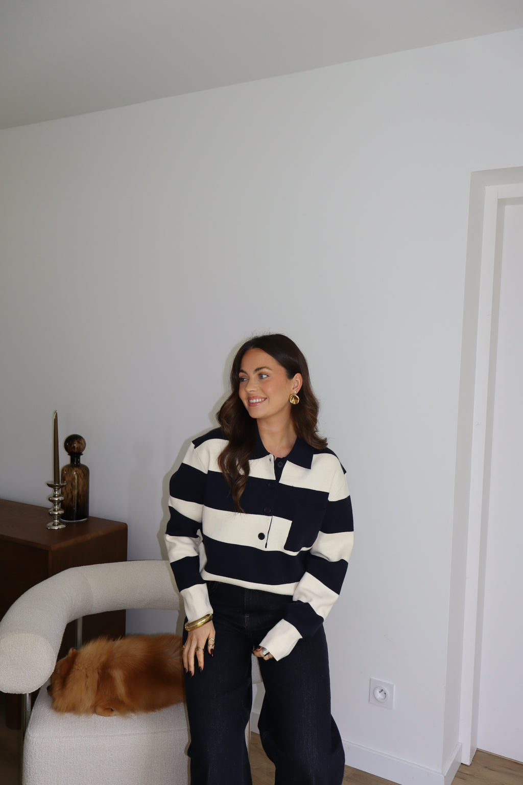 PULL CORRY BLEU MARINE
