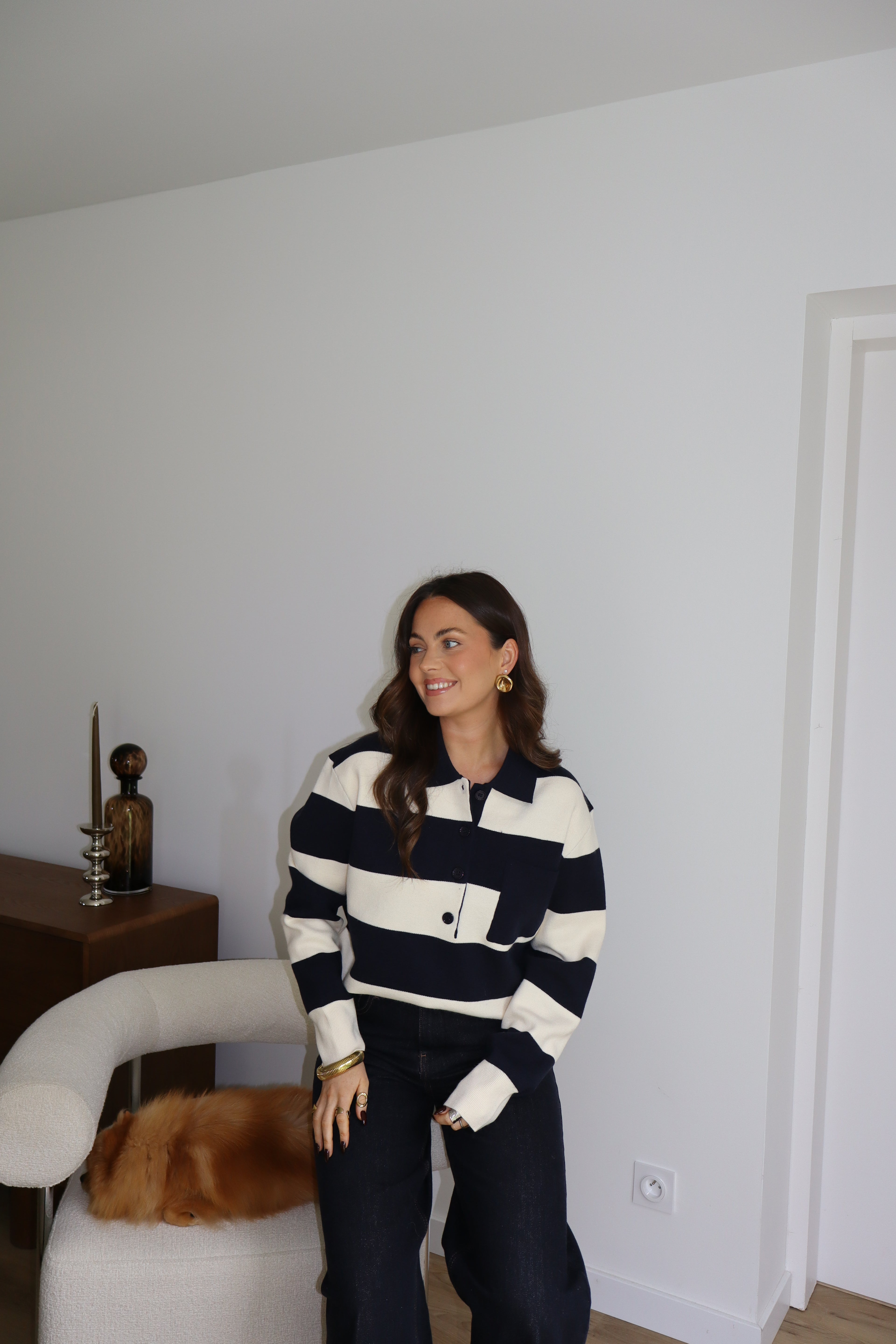 PULL CORRY BLEU MARINE