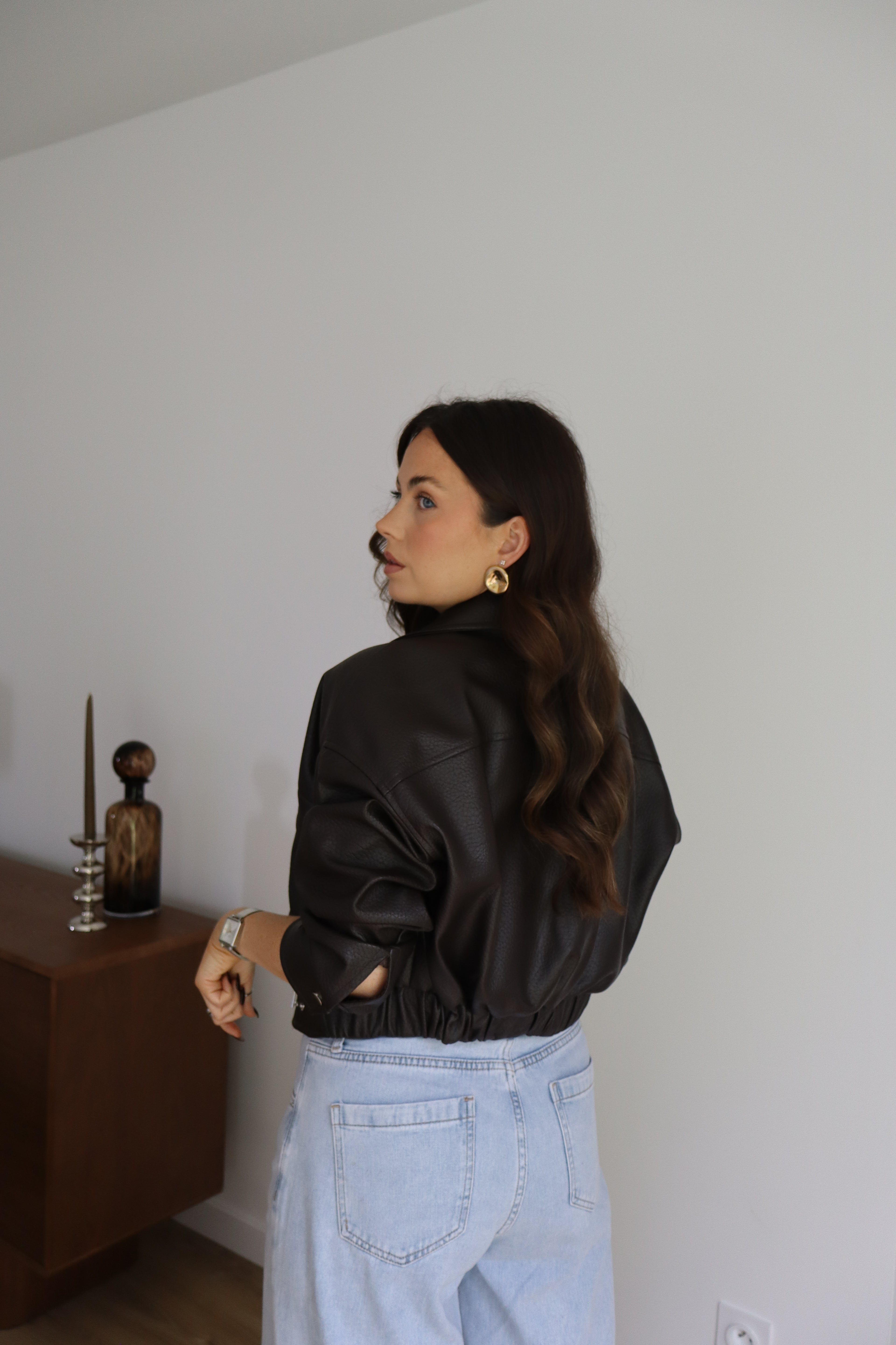 VESTE FABI MARRON