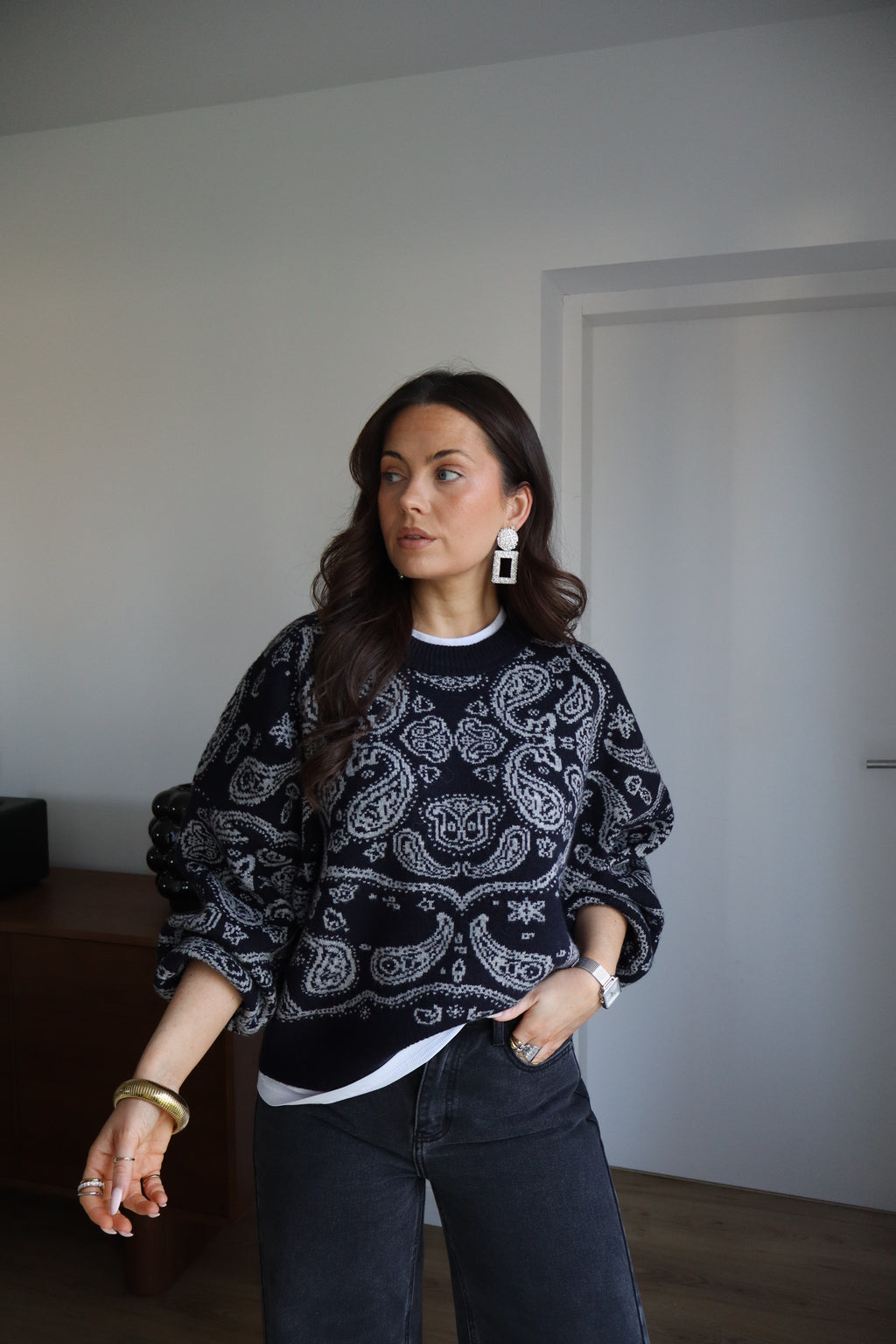 PULL CARMEN BLEU MARINE