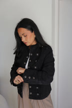 VESTE JEAN ZIA NOIR