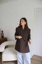 BLAZER EMELINE MARRON