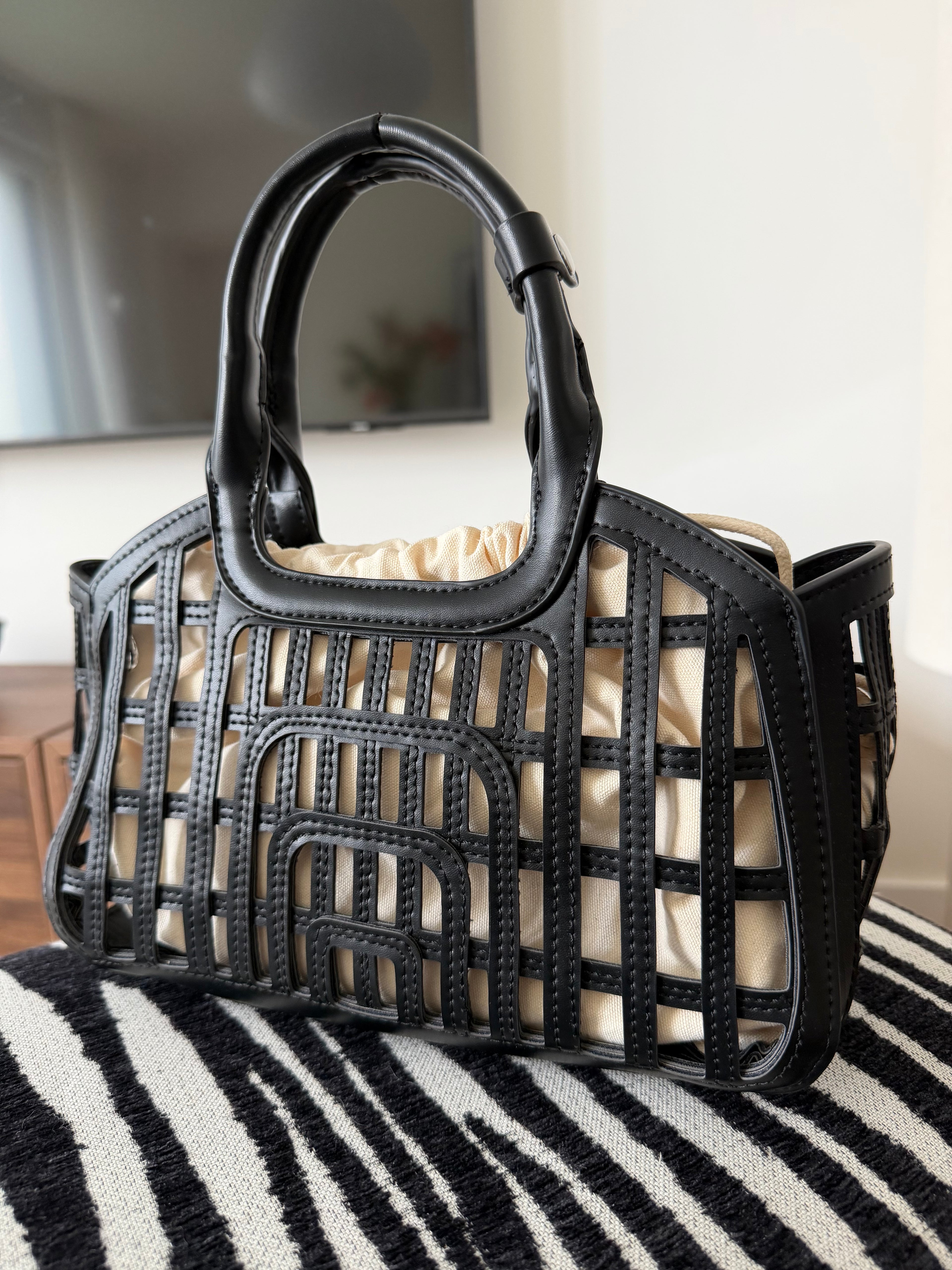SAC PANIER PAOLA NOIR