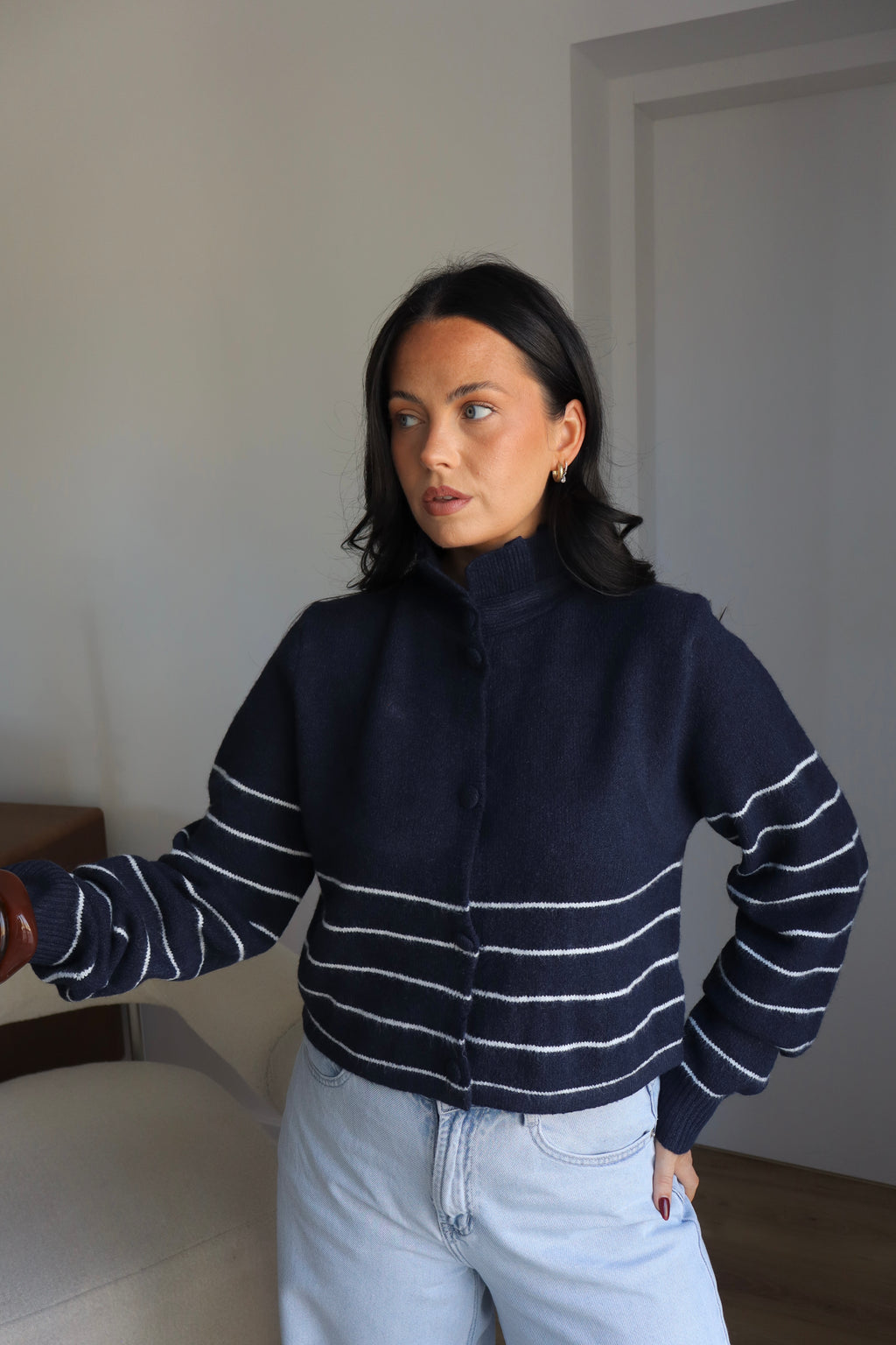 GILET LEANDRE MARINE