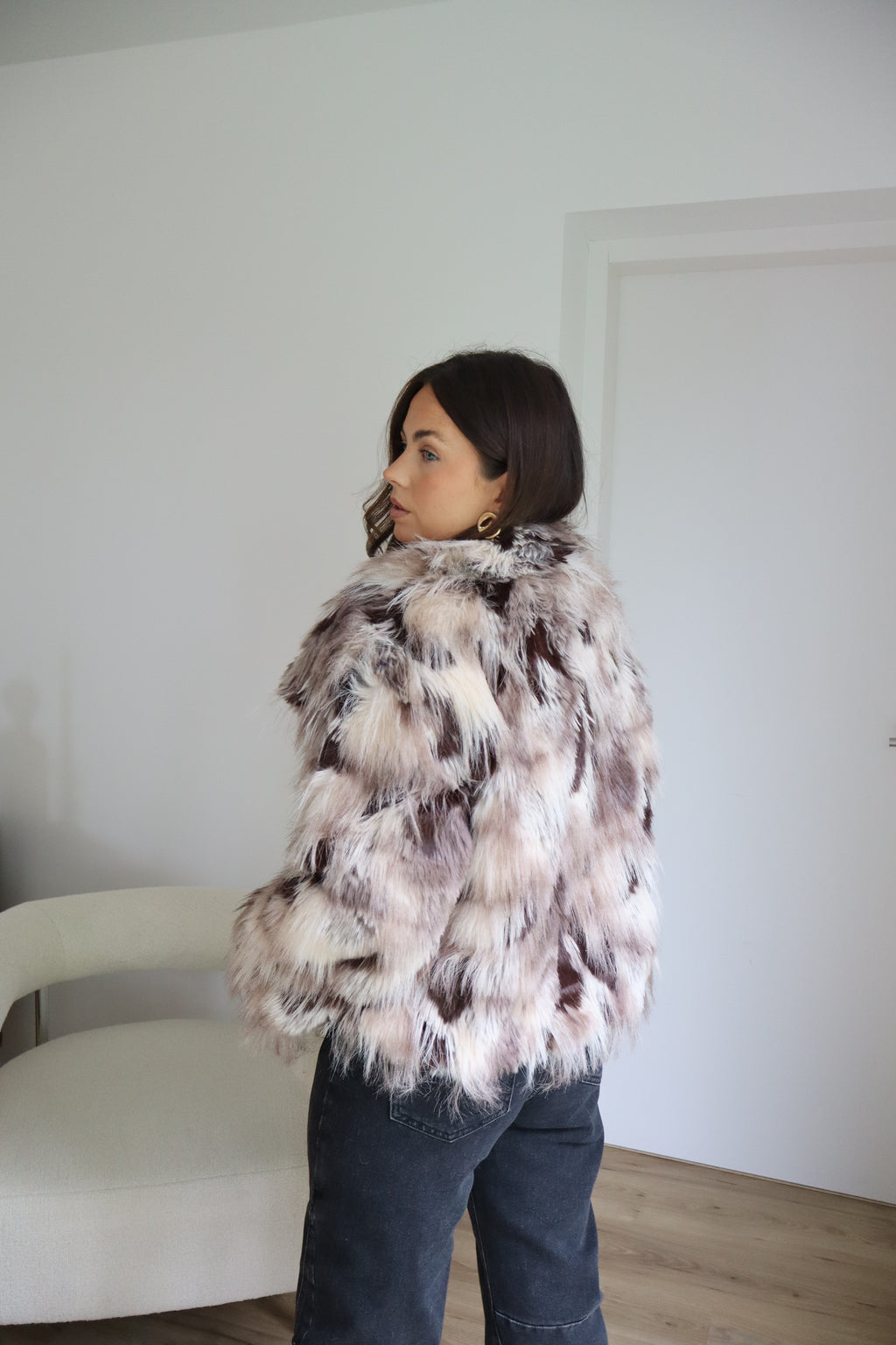 FOURRURE MILA BEIGE