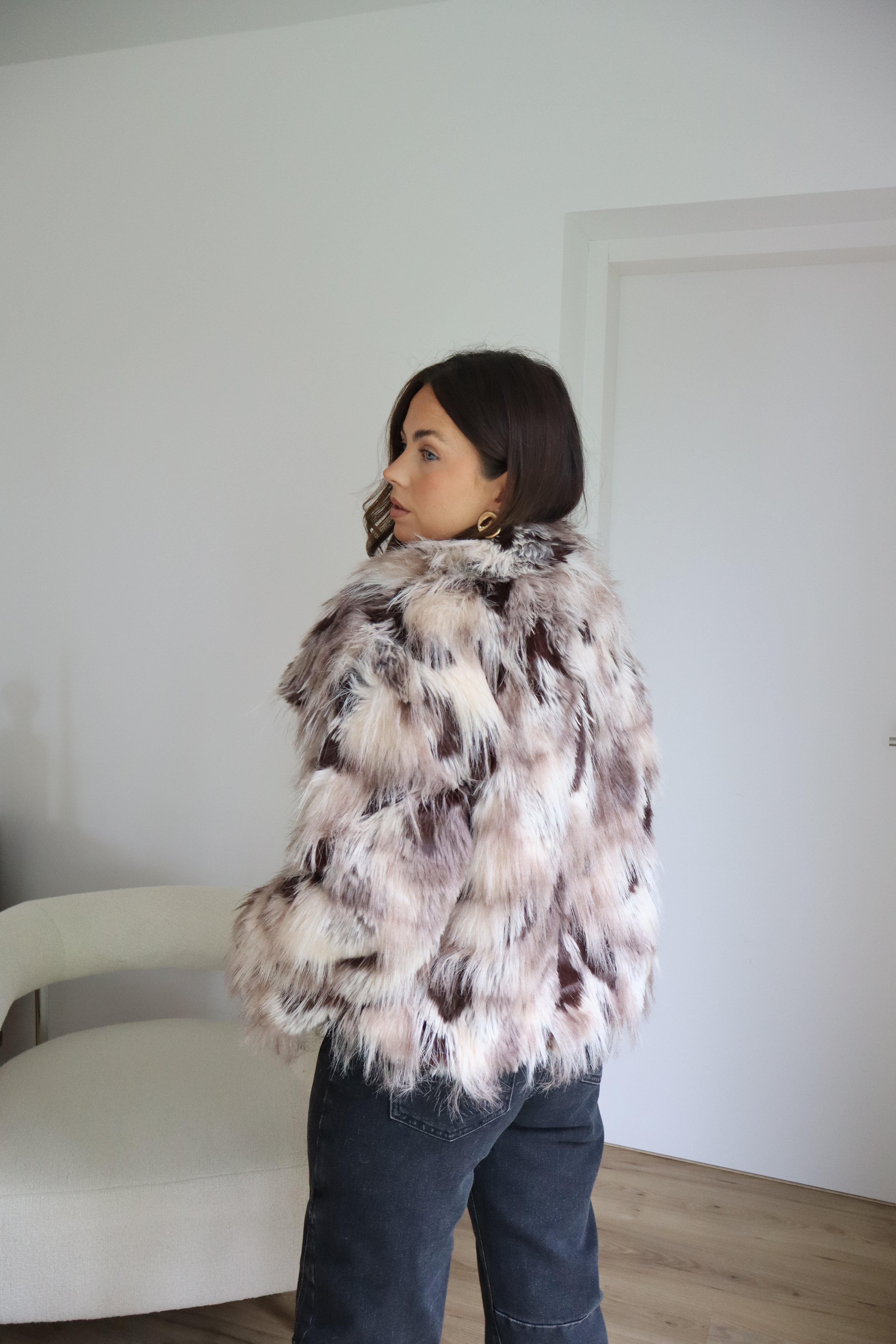 FOURRURE MILA BEIGE