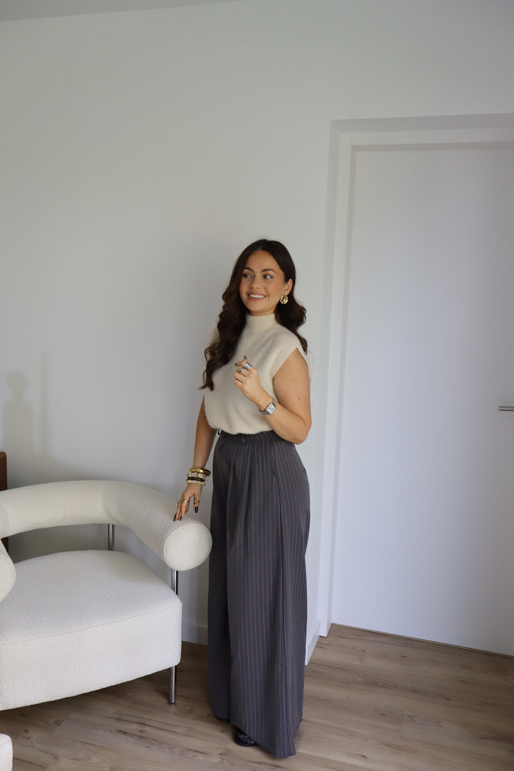 PANTALON GRIS CLARISSE