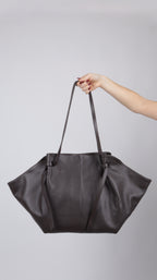SAC CUIR PAULINE MARRON