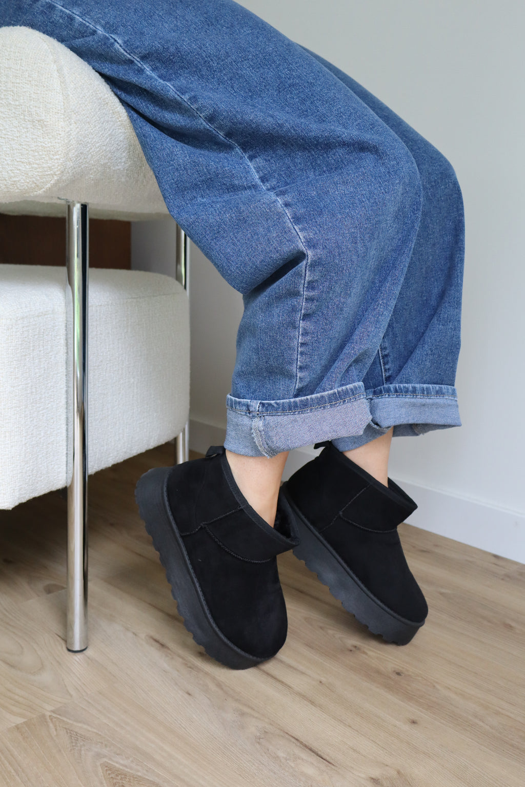 BOTTINES FOURRÉES HELENA NOIRES