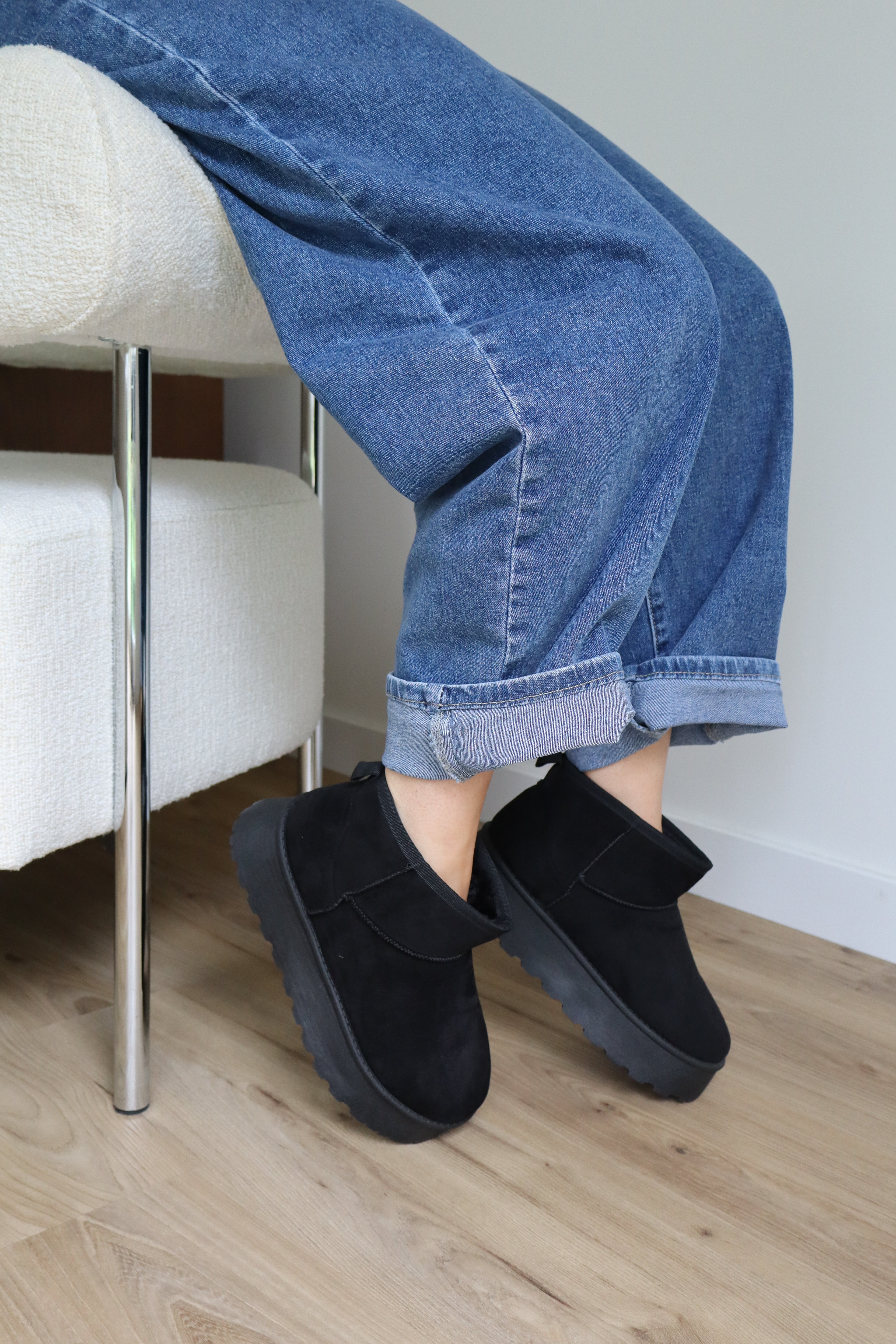 BOTTINES FOURRÉES HELENA NOIRES
