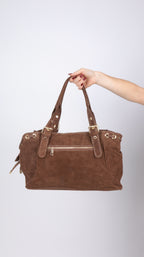 SAC SUEDE LISA COGNAC