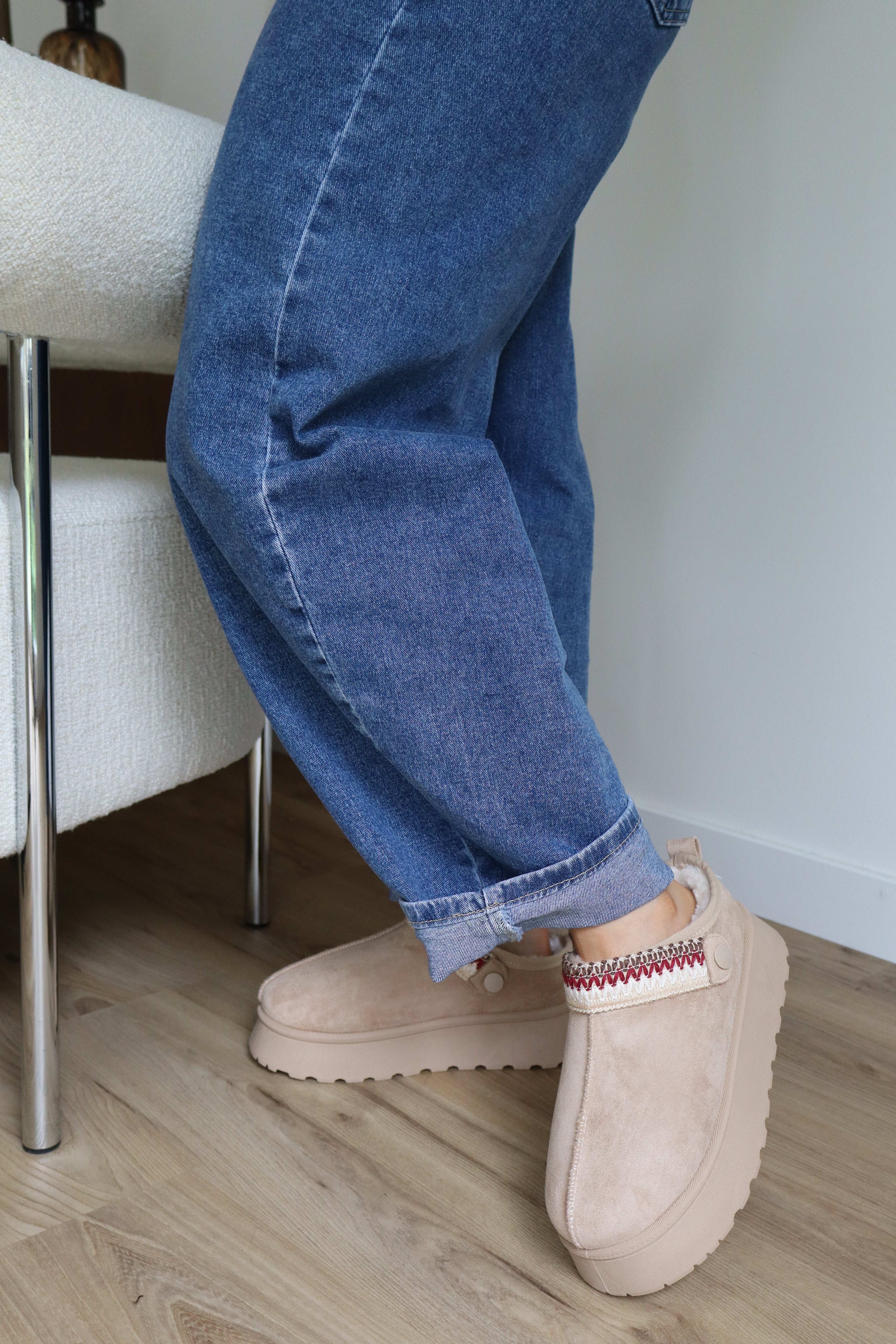CHAUSSURES FOURRÉES CLARISSE BEIGE