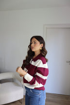 PULL CORRY BORDEAUX