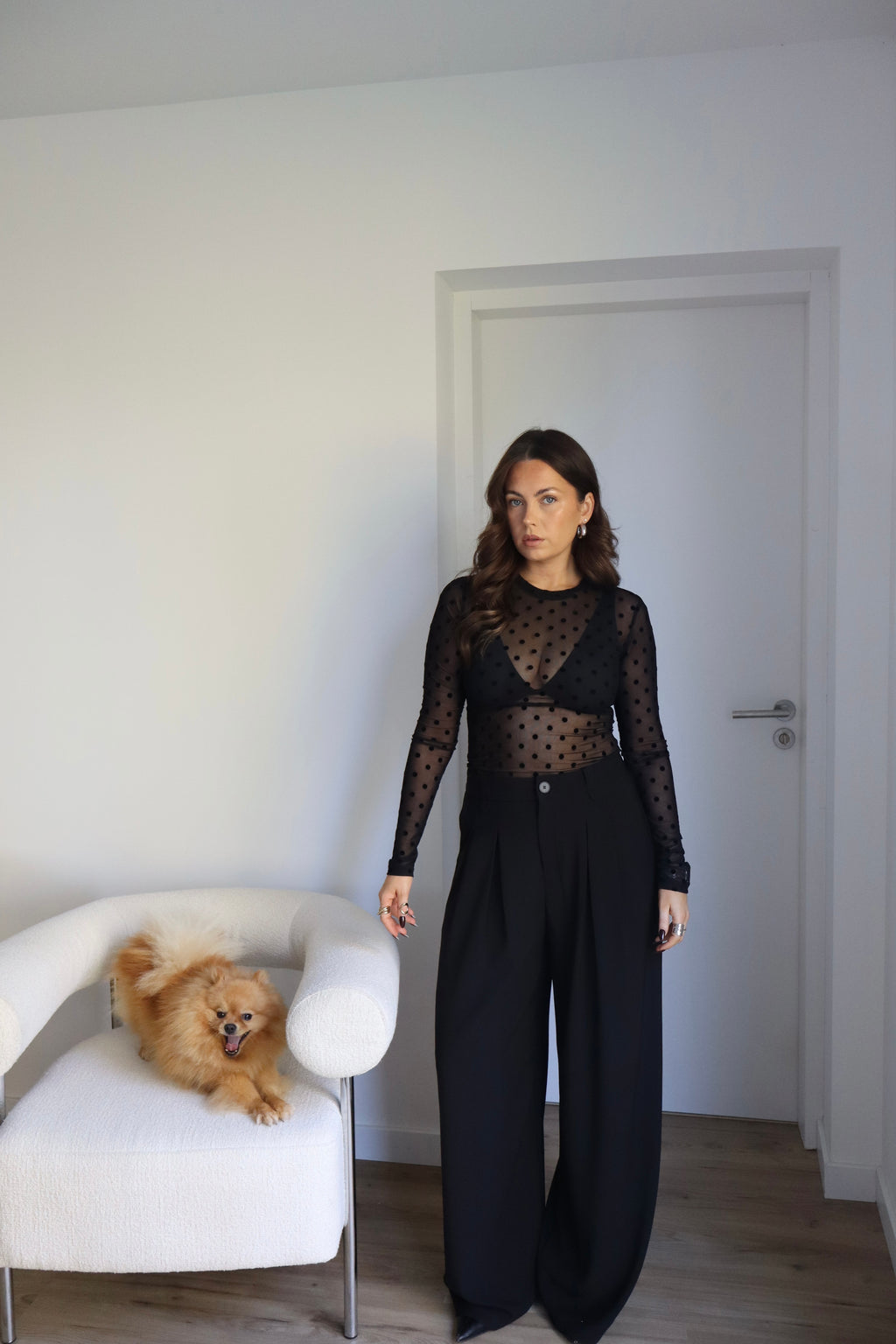 PANTALON NOIR MATHILDE