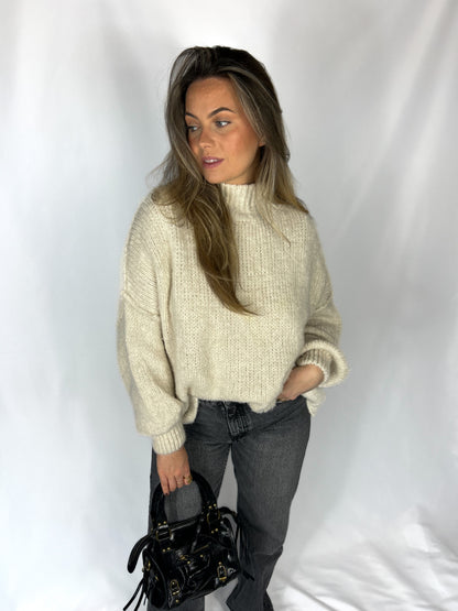 PULL CAMILLE BEIGE