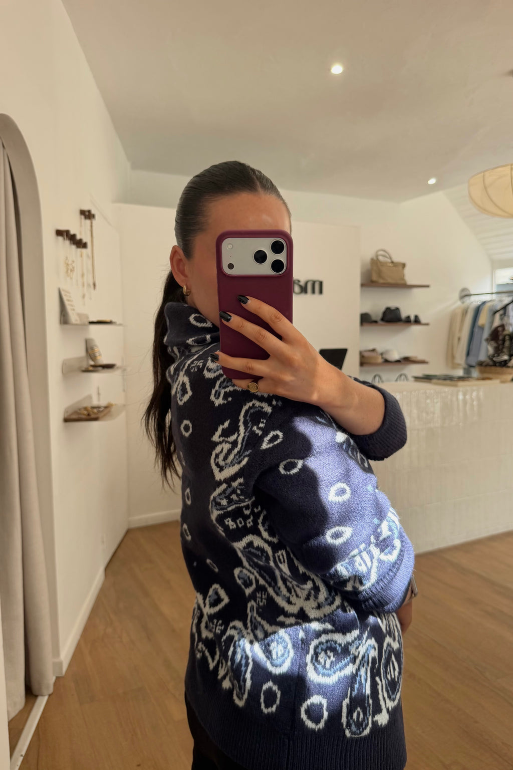 GILET BANDANA MARINE