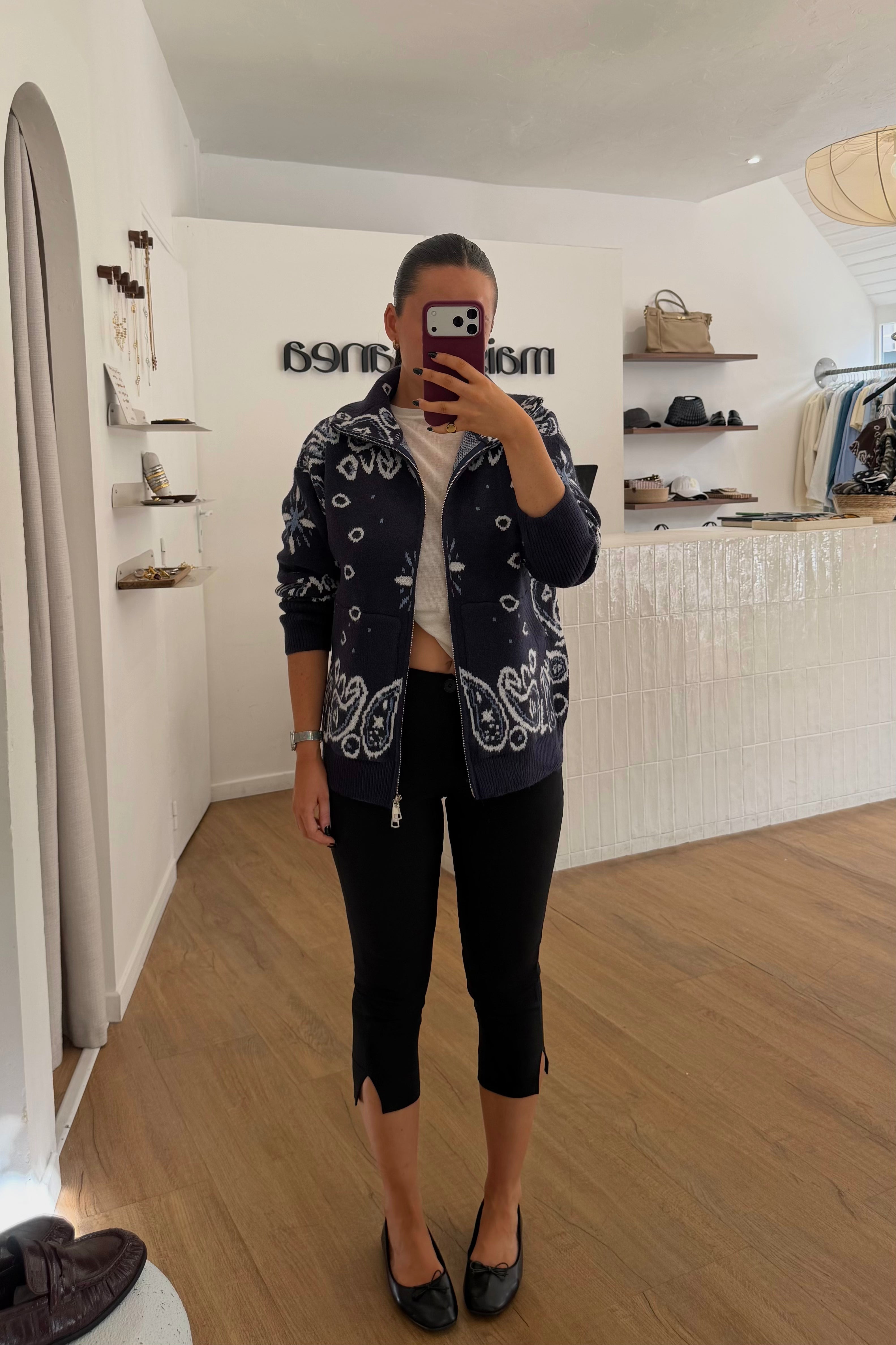 GILET BANDANA MARINE