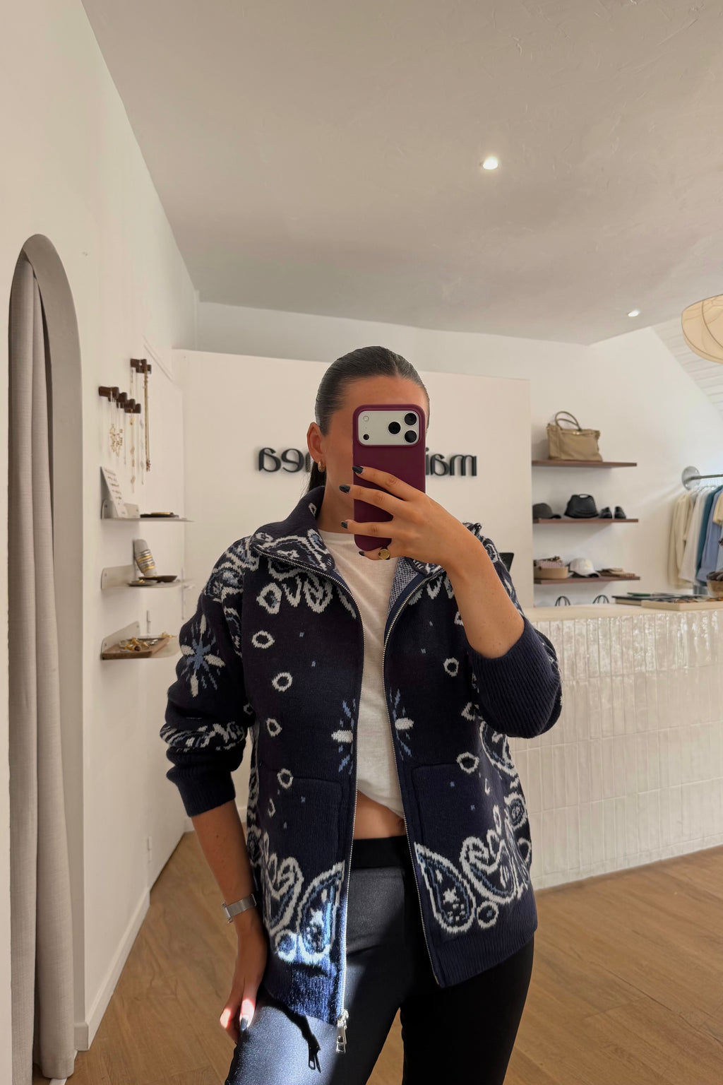 GILET BANDANA MARINE