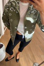 GILET BANDANA KAKI