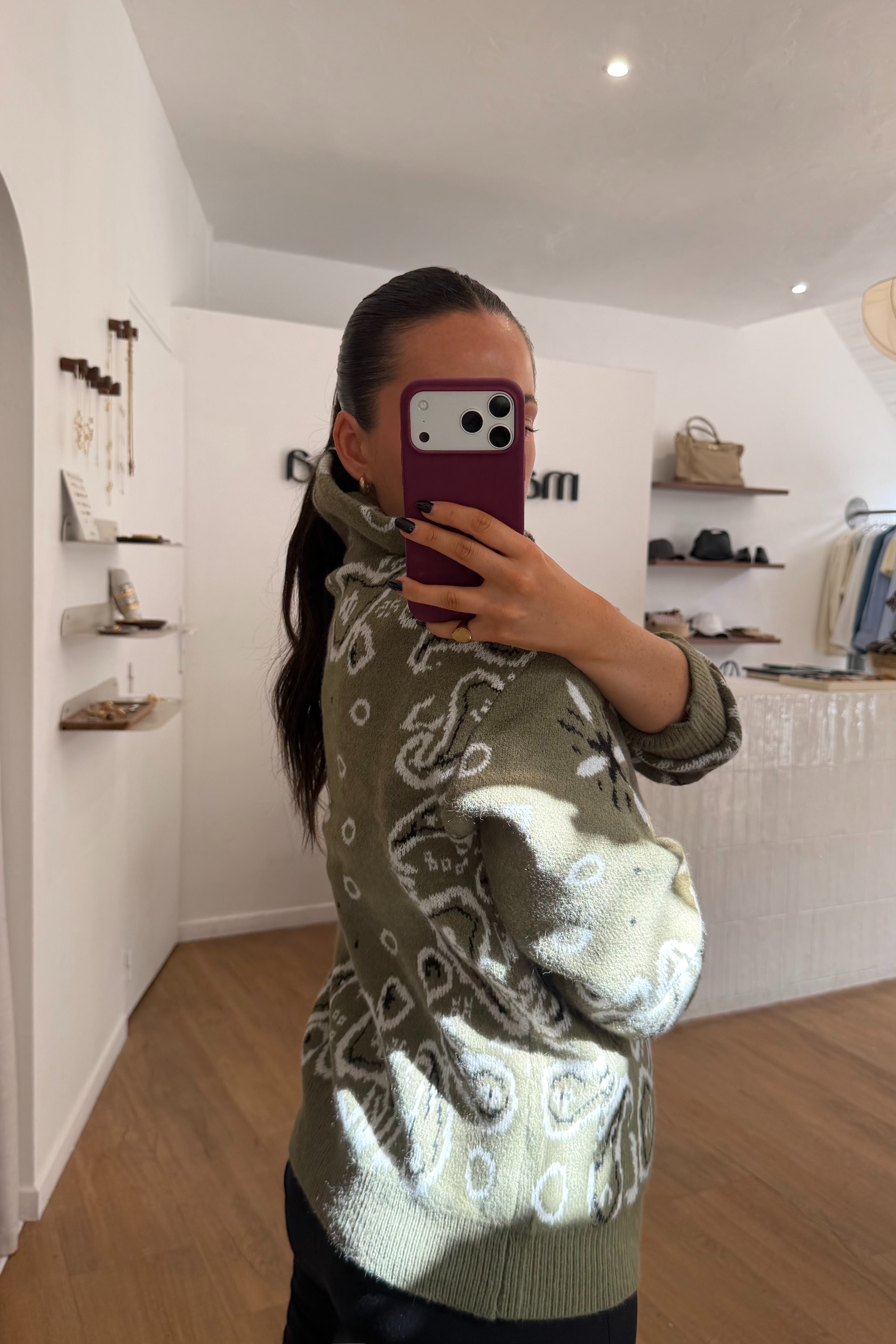 GILET BANDANA KAKI