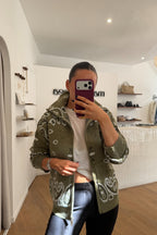 GILET BANDANA KAKI