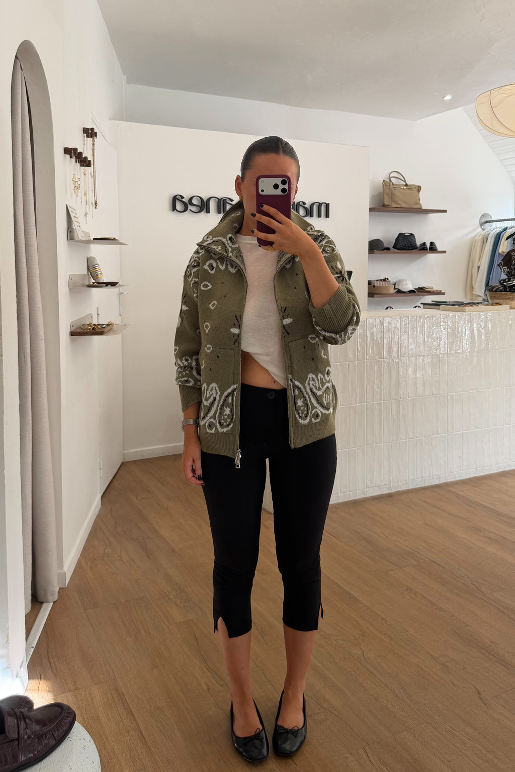 GILET BANDANA KAKI