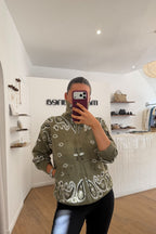 GILET BANDANA KAKI