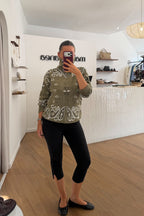 GILET BANDANA KAKI