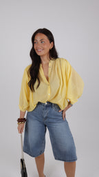 CHEMISE LIA JAUNE